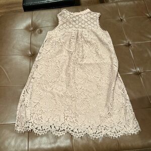 Xhilaration Lace Dress in Cream